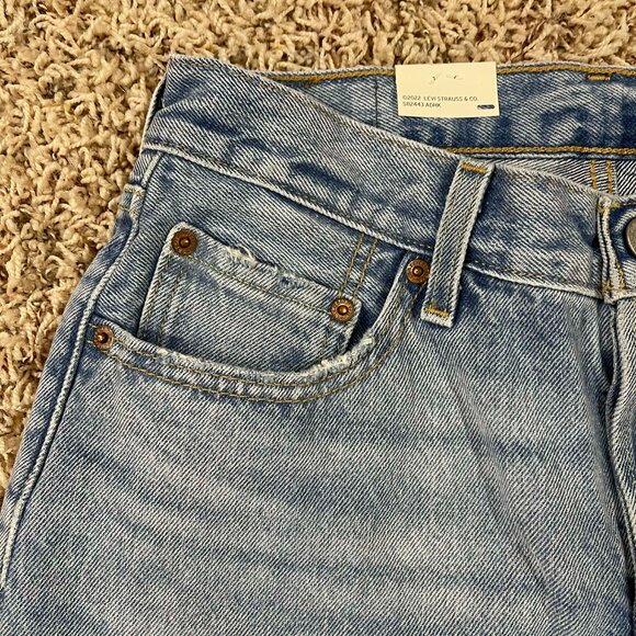 Levi's® Premium 501® 150th Anniversary ‘90s Patchwork Women's Jeans, Size 27x30 - Picture 8 of 16